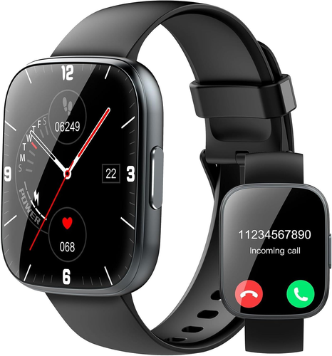 Bluetooth Smart Watch with 1.95 HD Touch Screen for Men Women Fitness Tracking & Calls