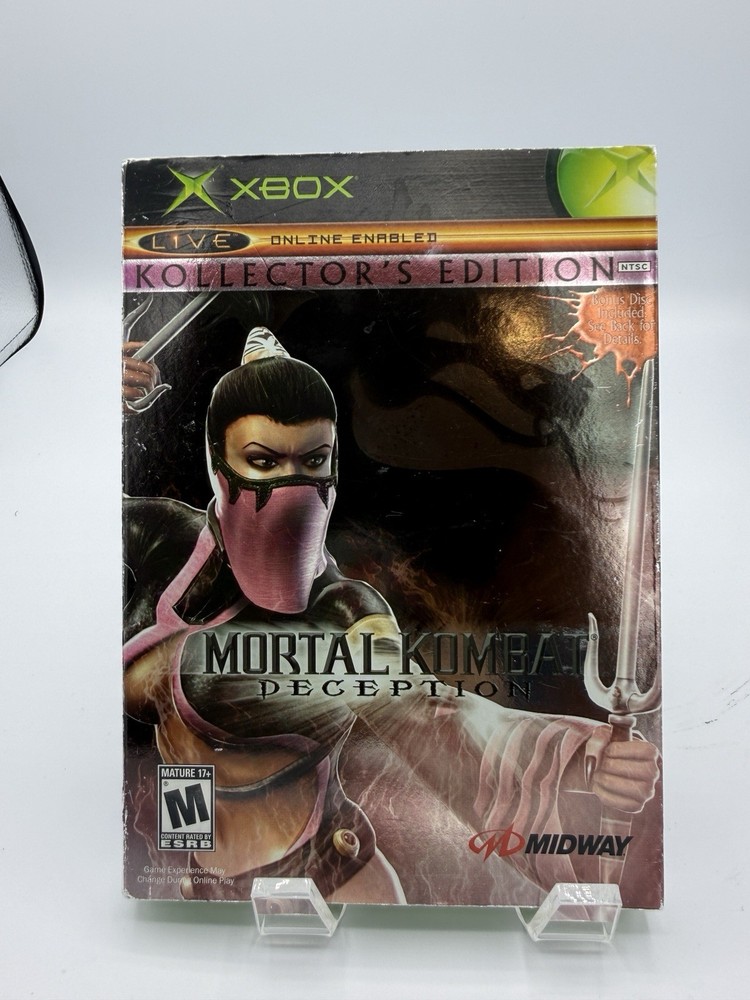 Mortal Kombat Deception Kollector's Edition Mileena (Microsoft Xbox, 2004 Game)