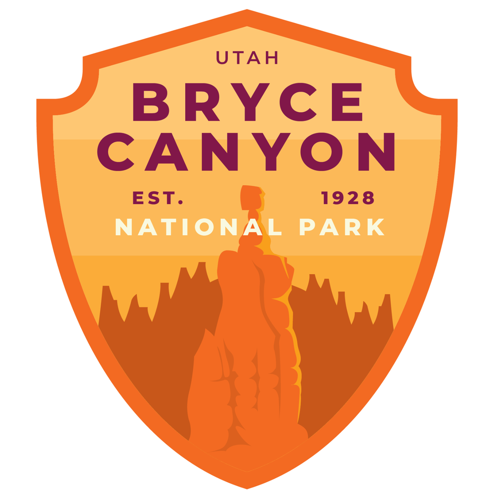 Bryce Canyon National Park weatherproof vinyl bumper sticker decal