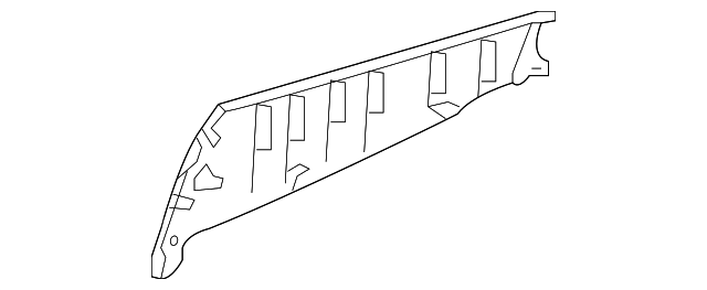 Genuine Honda Side Cover 81197-S3V-A61ZG