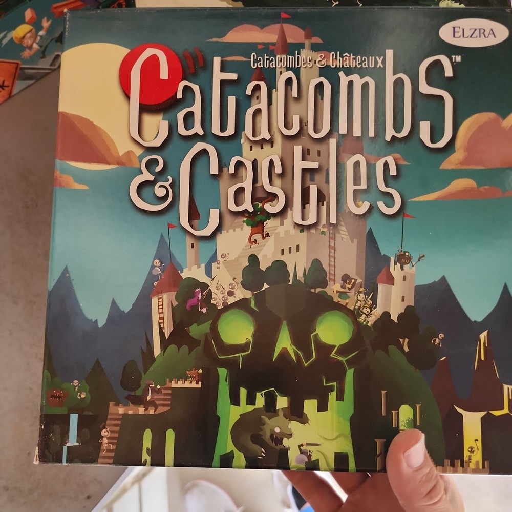Catacombs & Castles Board Gane By Elzra- Complete