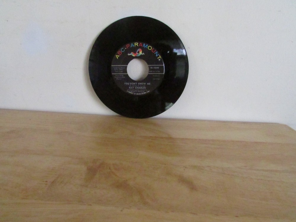 RAY CHARLES You Don't Know Me / Careless Love ABC 45-10345 7