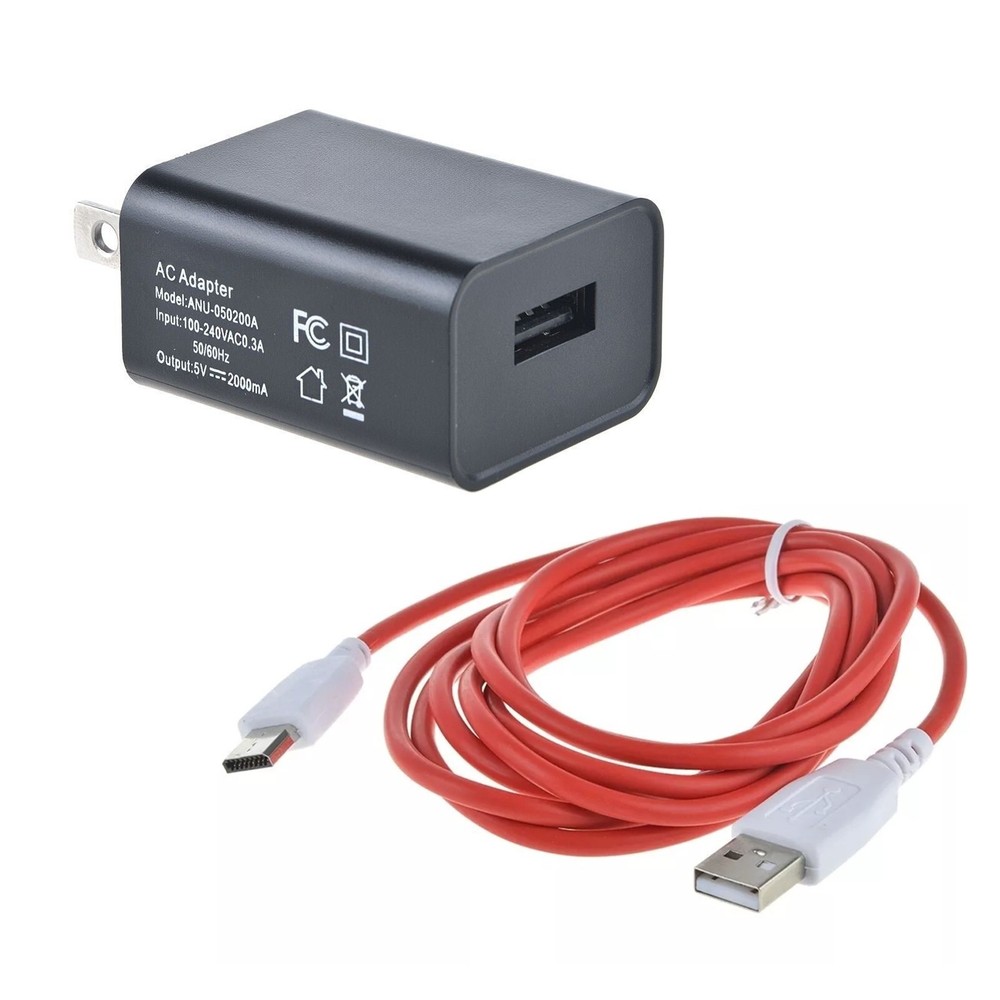 6.5FT Charger Cord for Fuhu Nabi 2S Android Kids Tablet R2D2 Edition SNB02-NV7A