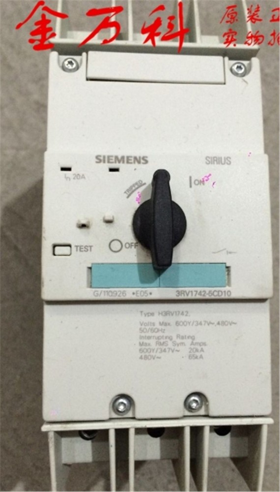 1Pc Siemens 3RV1742-5CD10 Used qe