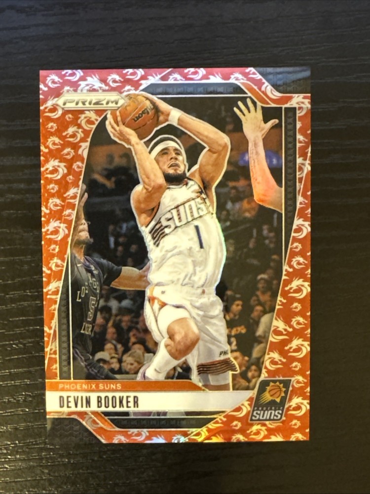 DEVIN BOOKER 2024-25 PANINI PRIZM BASKETBALL DRAGON YEAR SUNS /88