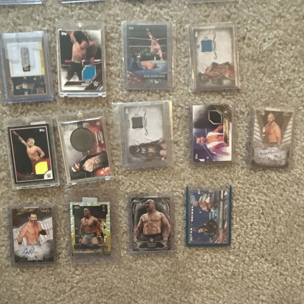Assorted WWE Ssp Card Lot