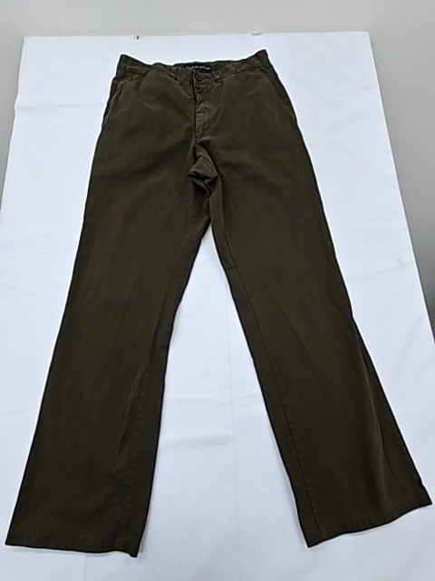 Tommy Hilfiger Mens Fatigue Green Chino Pants 32W/34L Cotton