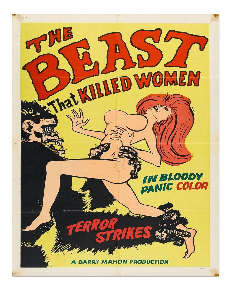 Vintage Horror Movie Poster Wall Art - Unique Retro Decor Home Decor
