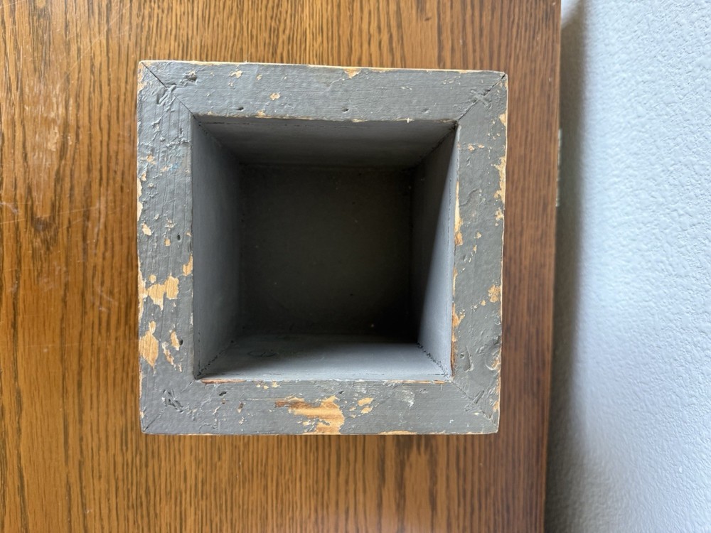 6x6 Wooden Shadow Box for Indoor or Outdoor Display  