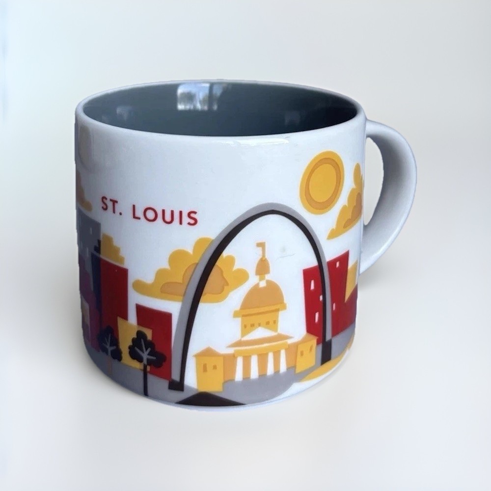 Starbucks St. Louis You Are Here Collection Mug 14oz Coffee Cup 2015
