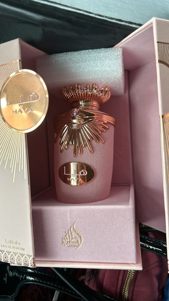 HAYA Lattafa  Dubai Arabic perfume NEW 3.4 FL Pink WOMENS FRAGRANCE LUXURY NEW