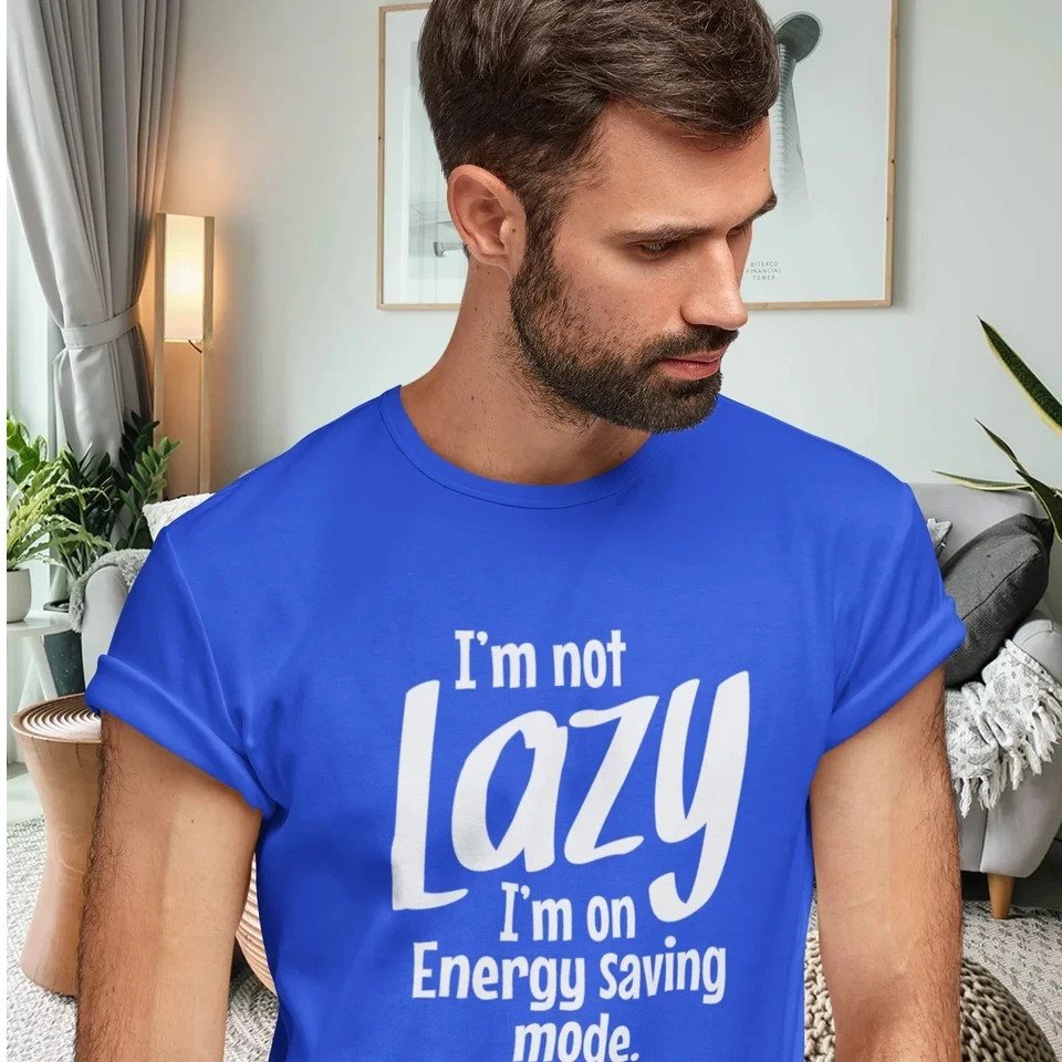 Comfy Humour Mood T-Shirt for Men & Women | Funny Text Print Top with style
