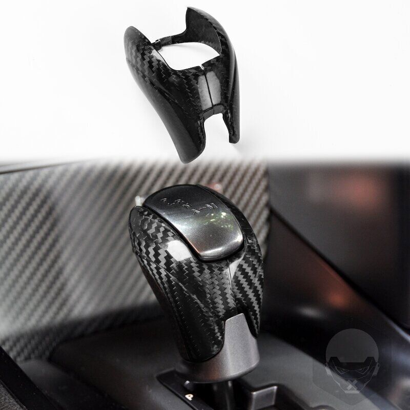 Real Carbon Fiber Gear Shift Knob Cover Trim for NISSAN GTR R35 2008-2016