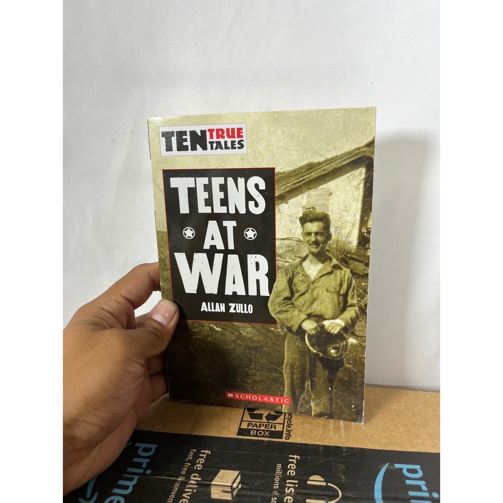Ten True Tales Teens at War Allan Zullo Scholastic Paperback History Book