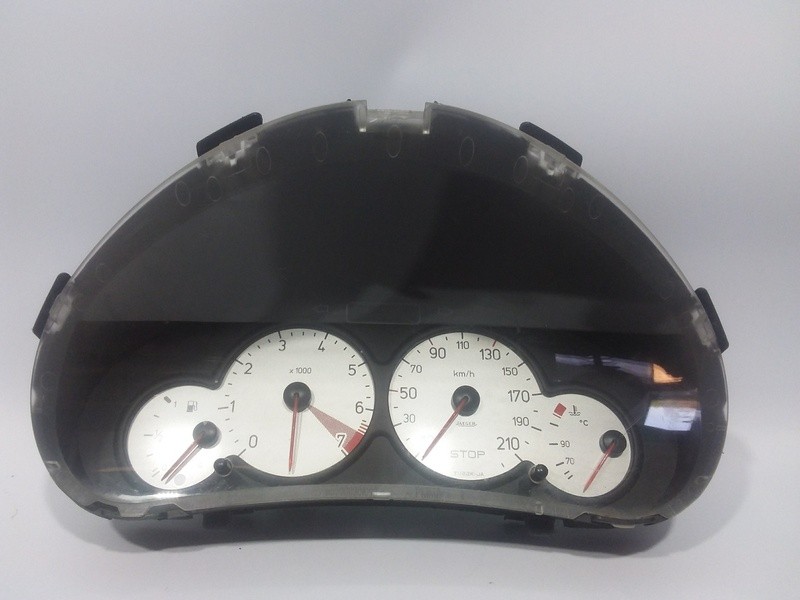 9656696380 instrument cluster Peugeot 206 CC 1.6 16V CAT 2001 1340699