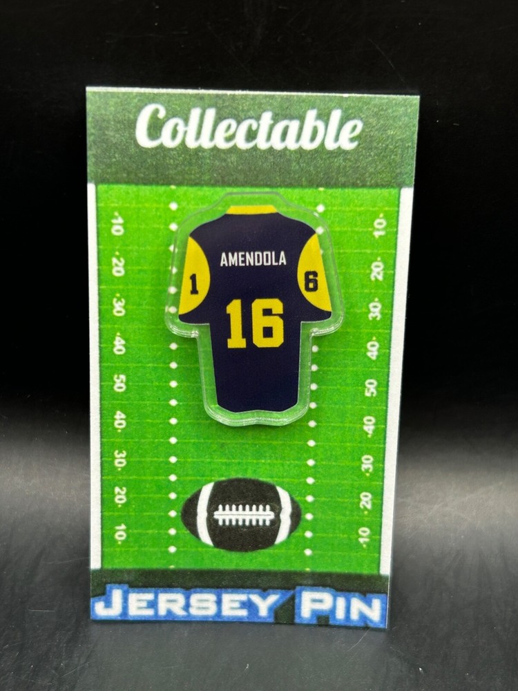 Los Angeles Rams Danny Amendola jersey lapel pin-Classic vintage Collectable