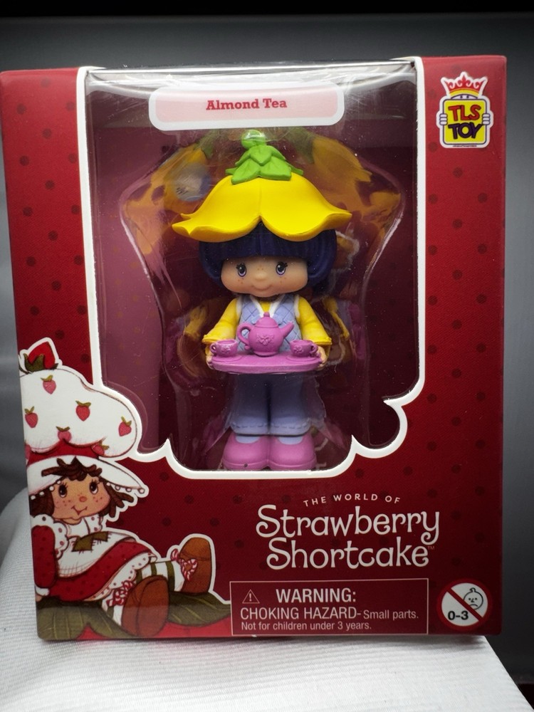 The World Of Strawberry Shortcake Almond Tea Mini Figure CheeBee TLS Toy New