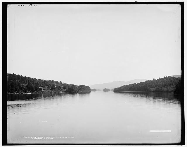 Photo:Long Lake from near the Sagamore, Adirondack Mountains