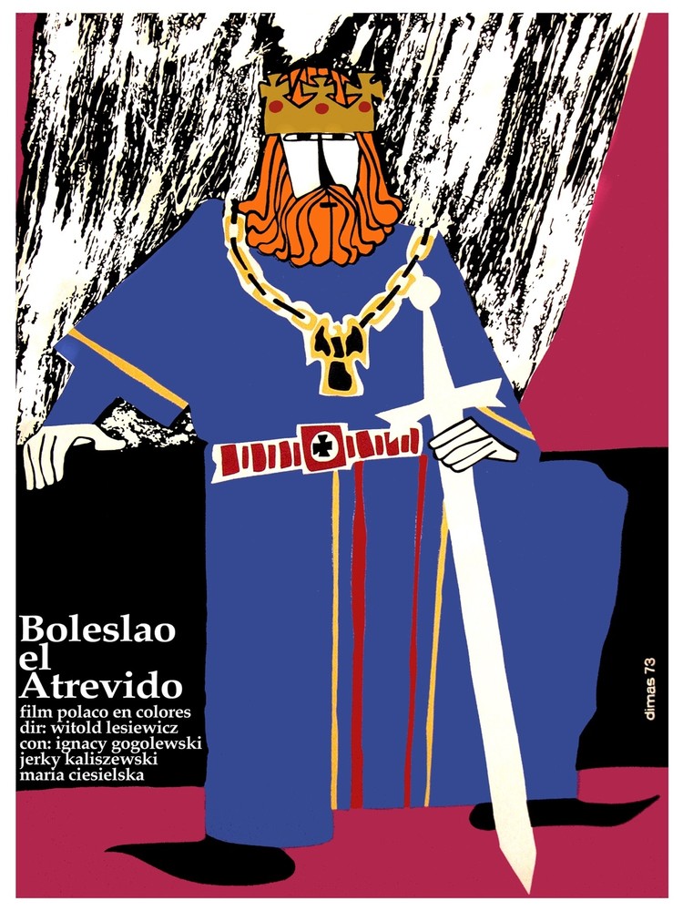 Boleslao el atrevido Movie Decoration Poster.Graphic Interior Art Design 3068