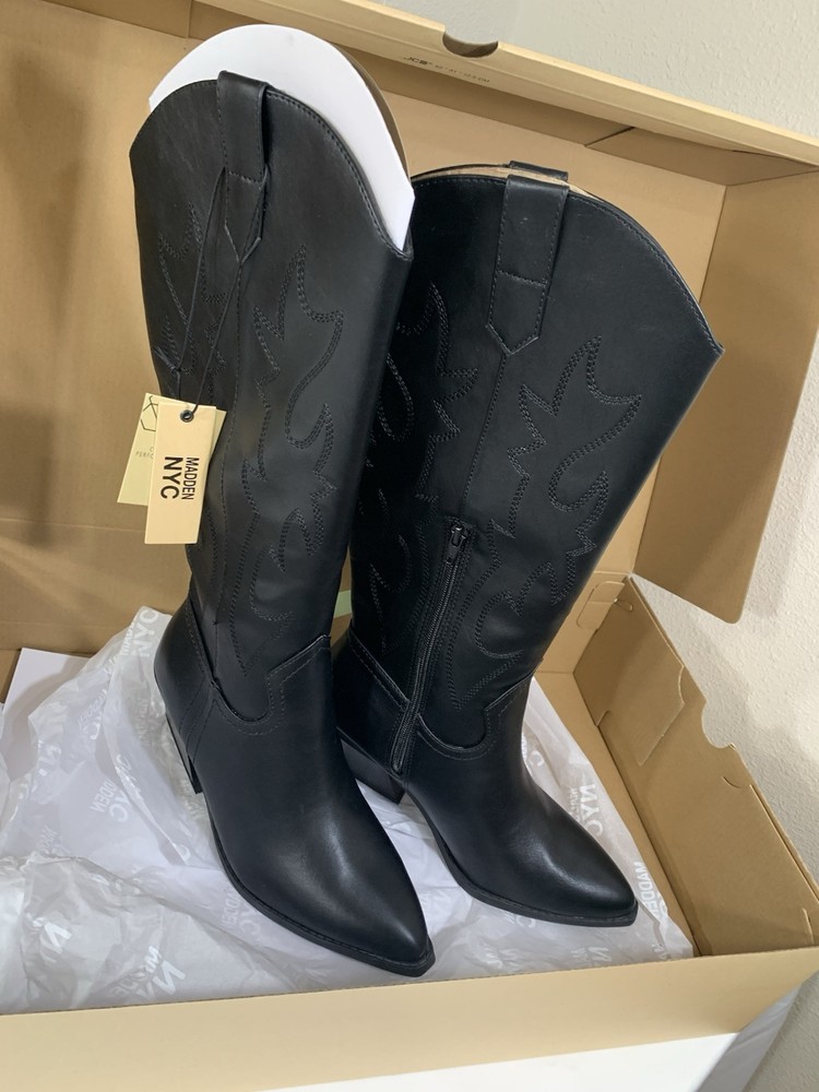 Madden NYC Size 8 Womens Western Boots Stylish Cowgirl Ankle Booties