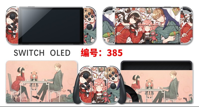 Vinyl Decal Skin Sticker Protector for Nintendo Switch OLED #385