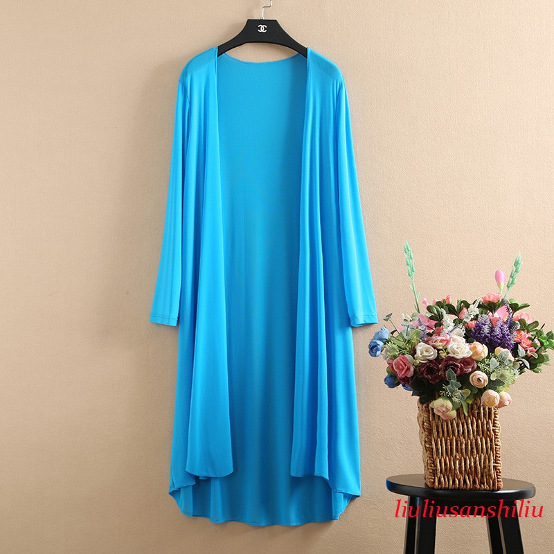 Womens Chiffon Bolero Sheer Mesh Shrug Cover Up Jacket 3/4 Sleeve Cardigan