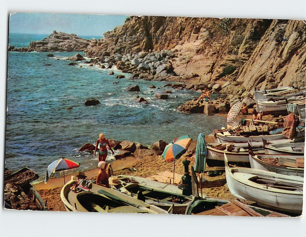 Postcard Tossa de Mar Costa Brava Spain