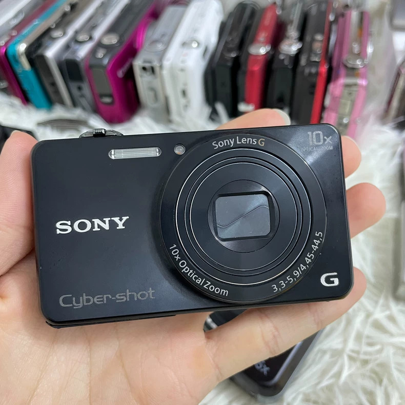 Sony Cyber-Shot DSC-WX220 18.2 MP Digital Camera 10X Optical Zoom Black