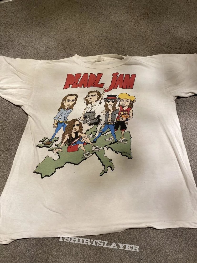 1992 PEARL JAMMM - World Tour Vintage T-shirt Reprint