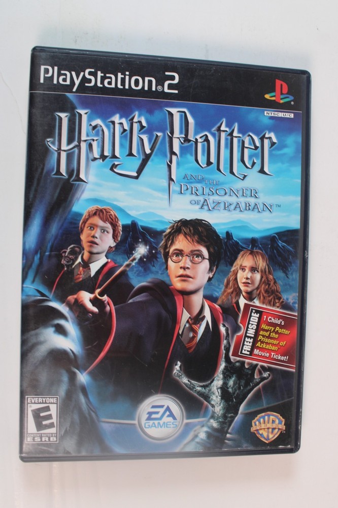 Harry Potter and the Prisoner of Azkaban (Sony PlayStation 2, 2004 PS2) Complete