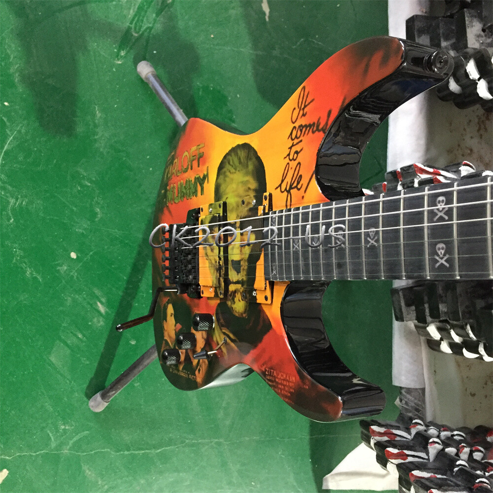 Metallica Karloff The Mummy Electric Guitar KH-2 Kirk Hammett Rosewood Fretboard