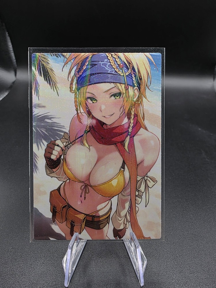 Riku Final Fantasy Holographic Anime Collectible Trading Card