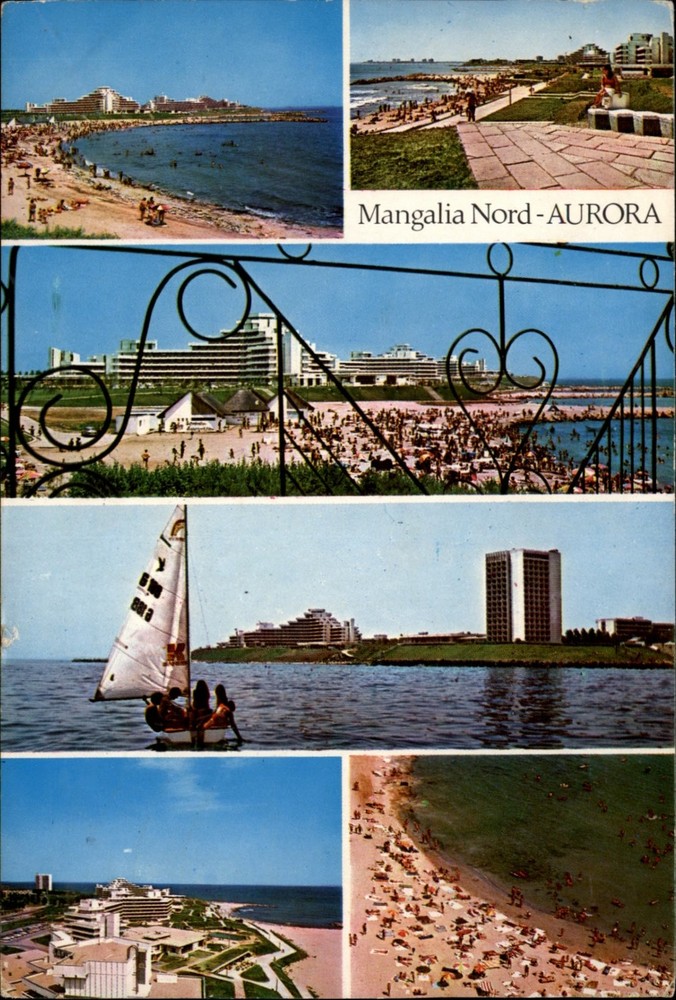Mangalia Nord Aurora vintage postcard k623