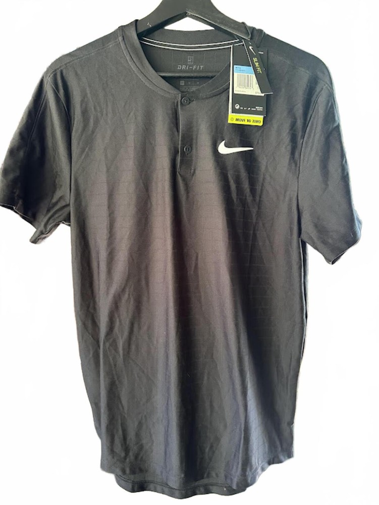 Nike Dri-FIT Breathe Tennis Henley NWT