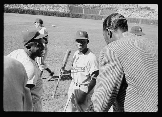 Chicago IL Nat King Cole Jackie Robinson Don Newcombe 1954 Wrigley Field