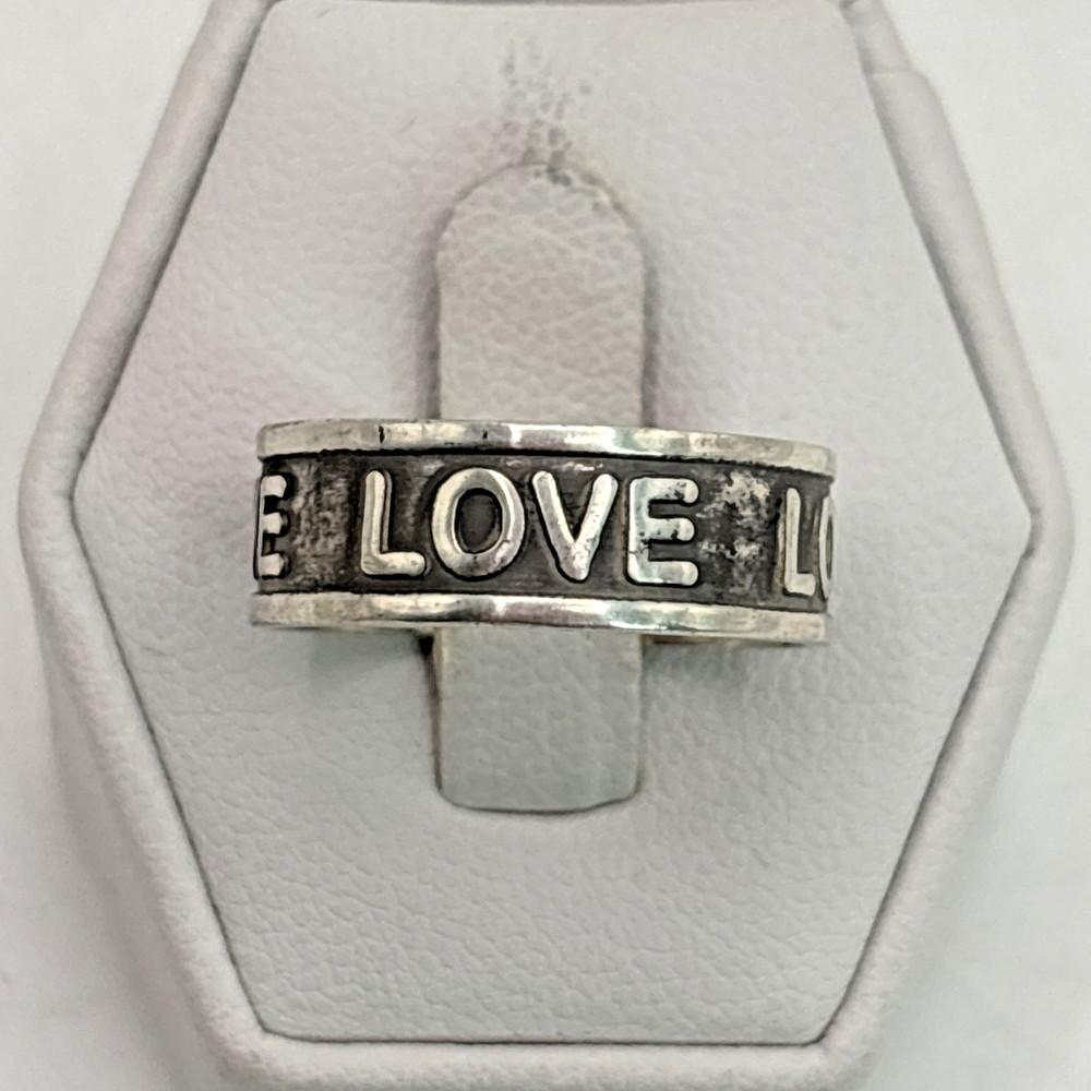 STUNNING .925 Vintage Sterling Silver Estate Ring Size 8