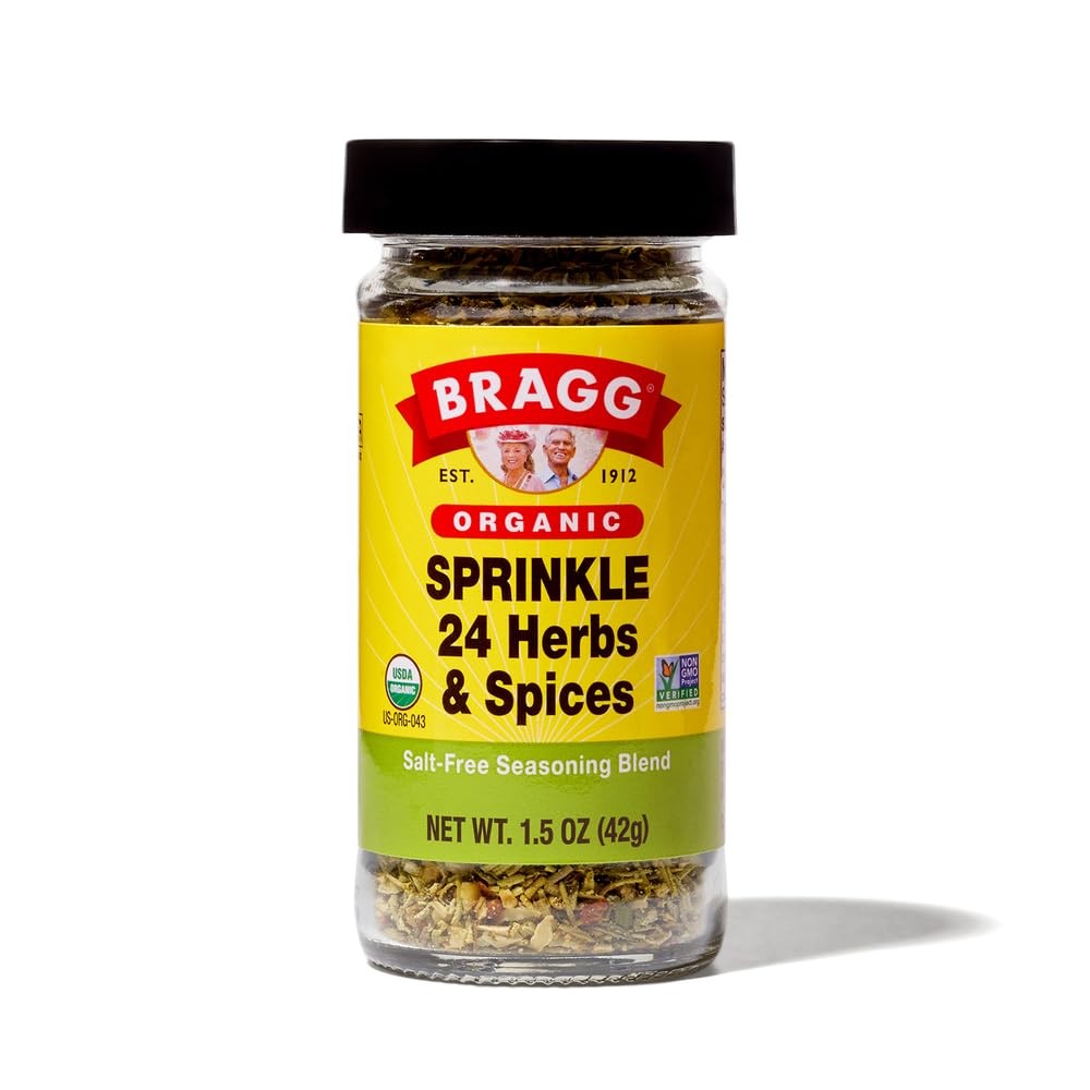 Bragg, Sprinkles & Herbs Spices, 1.5 Oz Ounce (Pack of 1), Sprinkle