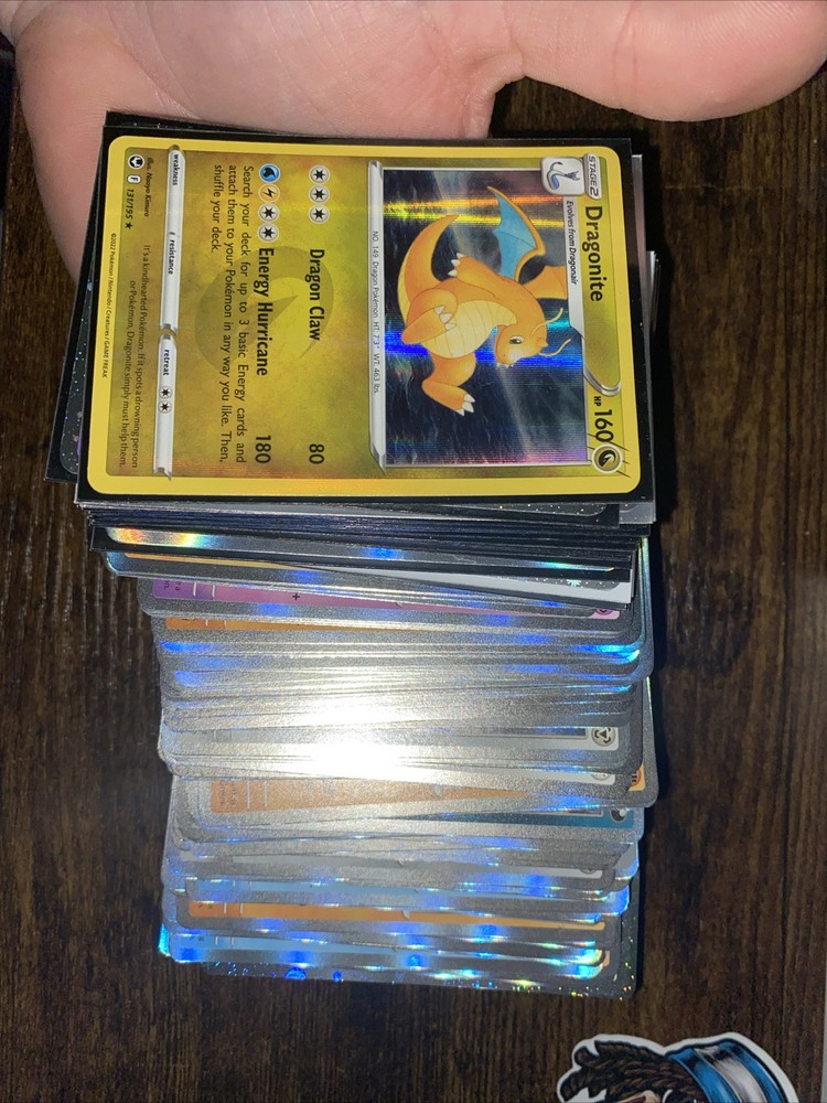 Pokemon Card Lot Of 147 Holos!