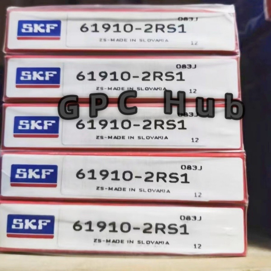 1PC NEW SKF 61910-2RS1 Deep Groove Ball Bearing  Fast shipment