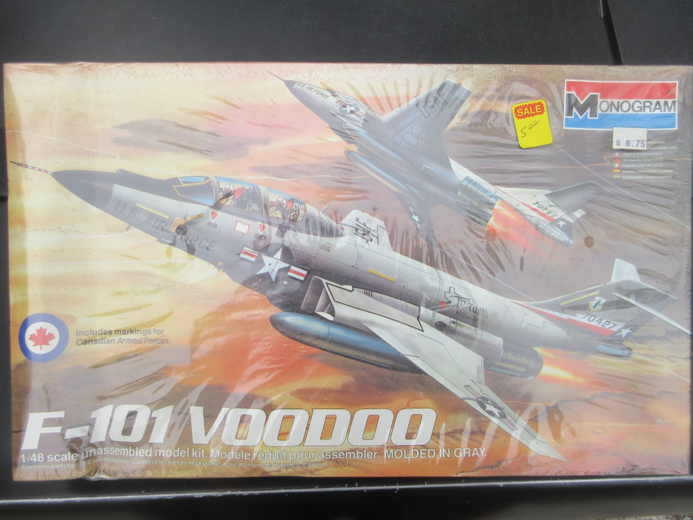 MONOGRAM 1/48 McDONNELL F-101 VOODOO #5811  vintage FACTORY SEALED