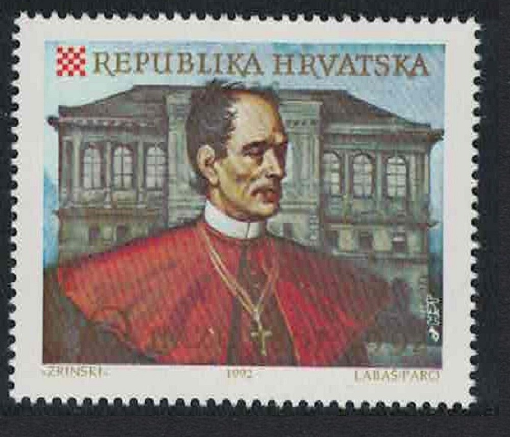 Bishop Josip Strossmayer Academy of Sciences and Arts Croatia 1992 MNH Stamp SG#188 Educational Collectible-image