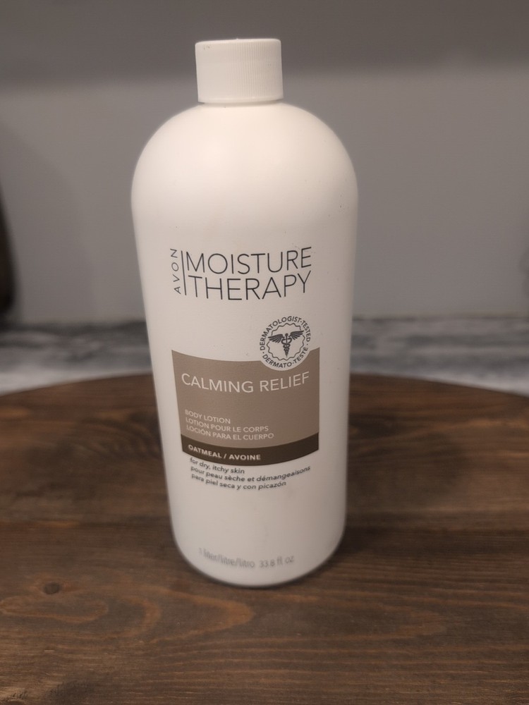 Avon Moisture Therapy Calming Relief Oatmeal Body Lotio  33.8 fl. oz