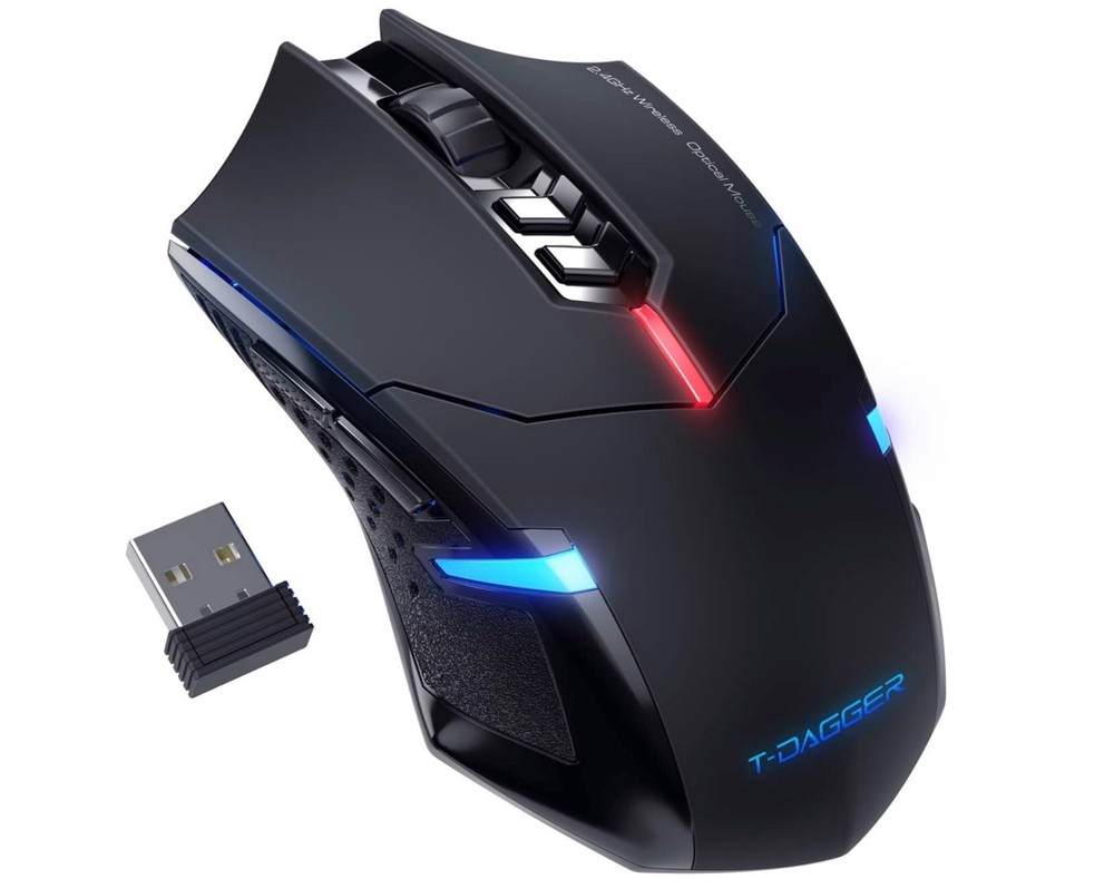 T-DAGGER Wireless Gaming Mouse with USB Receiver for PC Laptop