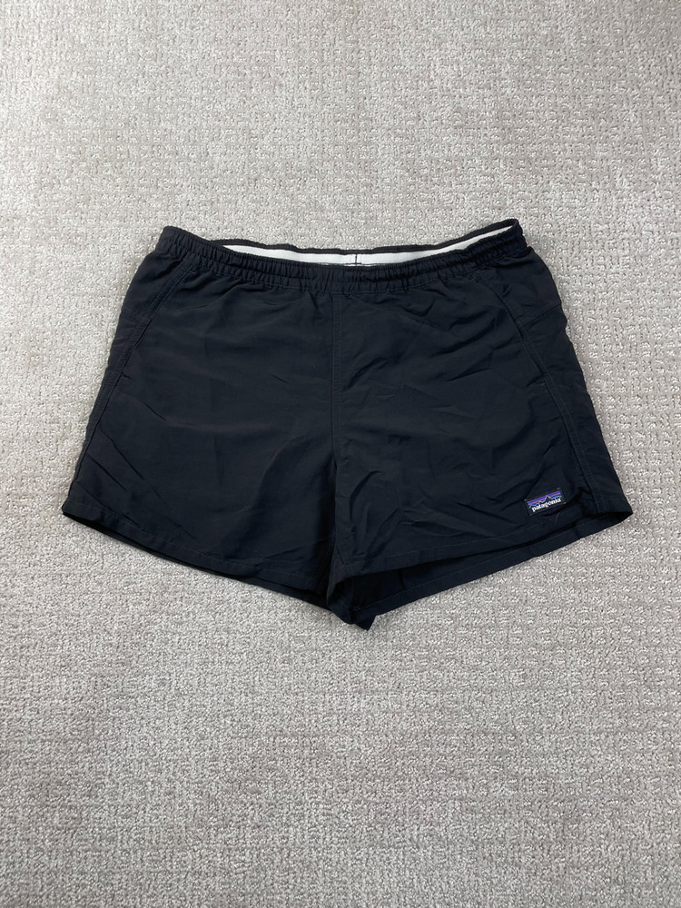 Patagonia Baggies Shorts Womens Small Black Running Hiking Athleticwear Outdoors