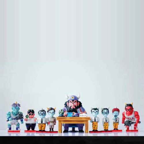 C Studio Dragon Ball Hell Full Set Statue Assistant Resin Model In Stock WCF New