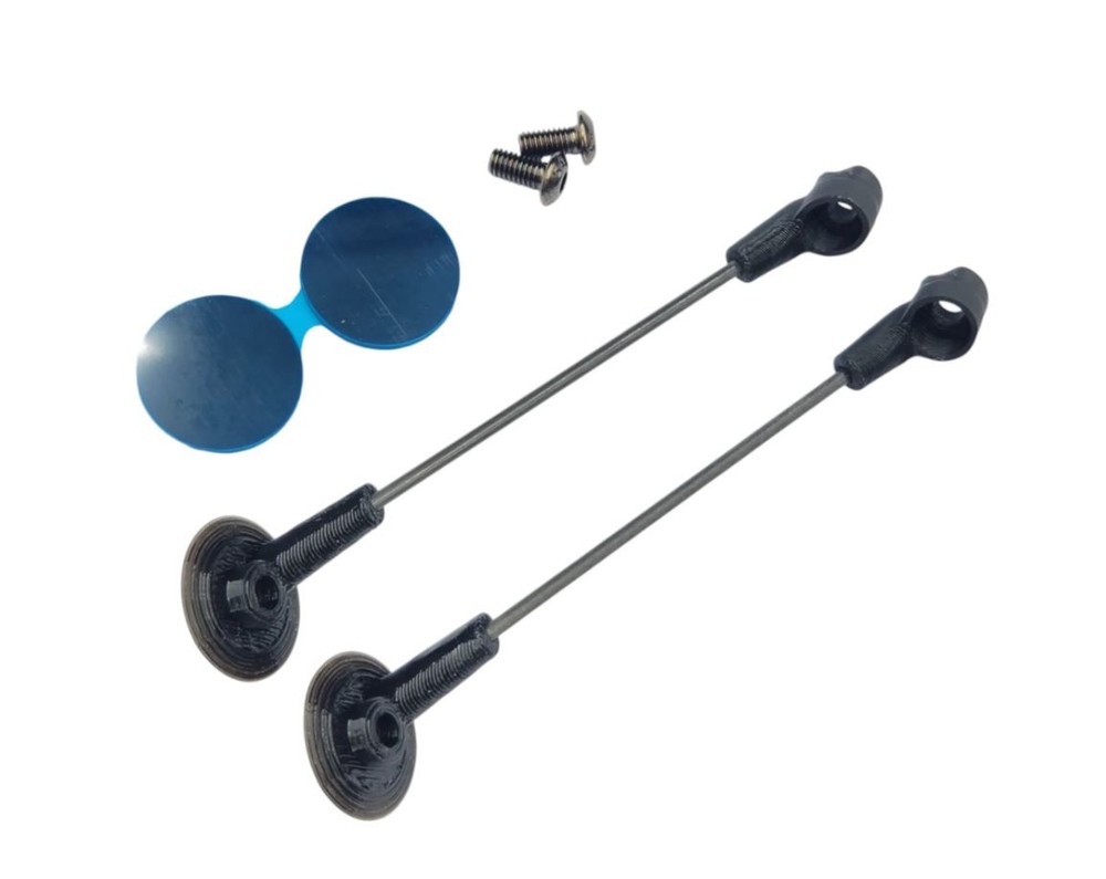 Inov8 IN8-30007 - X-Lite Anti Tuck Wing Mounts for ZooRacing TC Bodies