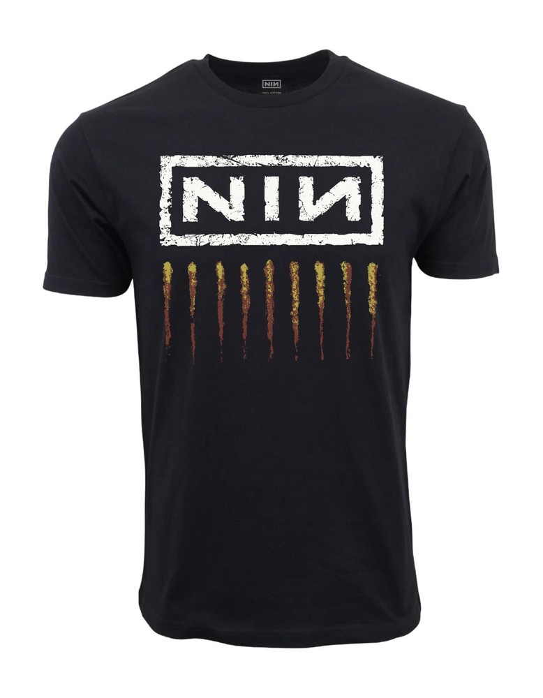 Nine Inch Nails Graphic T Shirt Black