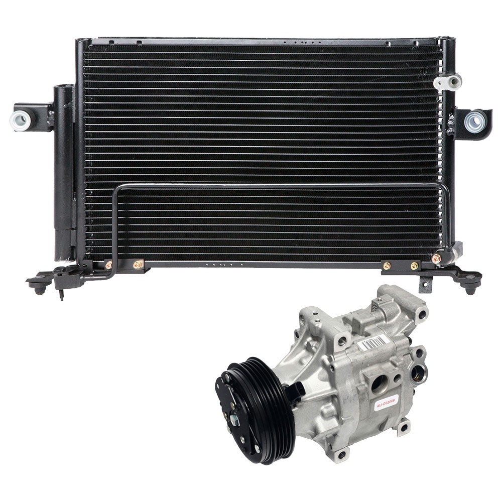 2004-2005 Mazda Miata MX-5 NB OEM AC Compressor Kit with Condenser & Drier