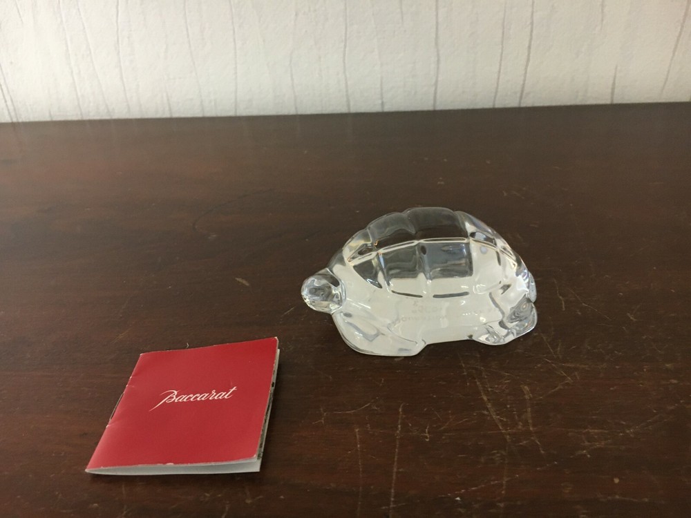 2 Baccarat Crystal Turtles (Price Per Unit)