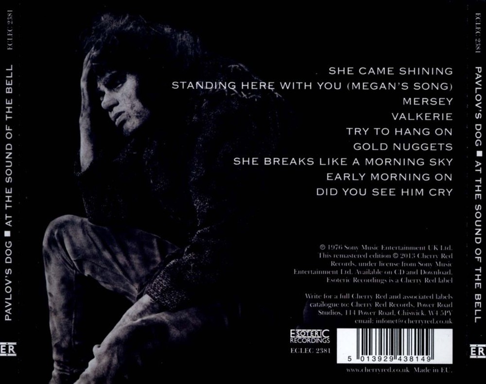 PAVLOV'S DOG AT THE SOUND OF THE BELL NEW CD